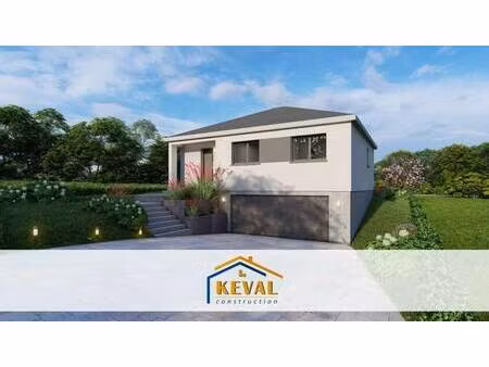 terrain avec maison neuve à vendre