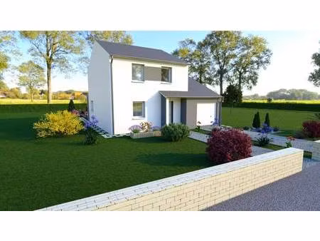 terrain avec maison neuve à vendre