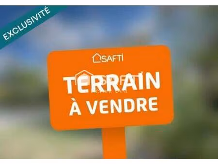 terrain constructible à vendre