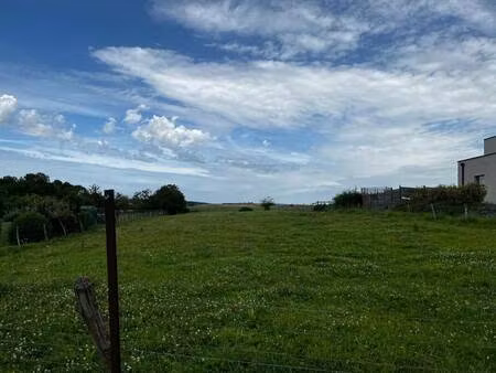 terrain constructible à vendre