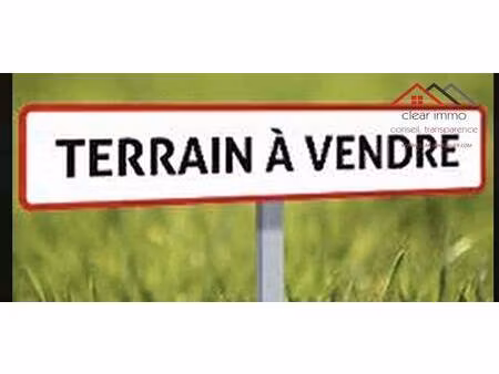 terrain constructible viabilisé à vendre