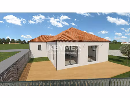 chaumes-en-retz (secteur chéméré) - maison neuve de plain-pied  3 chambres  garage