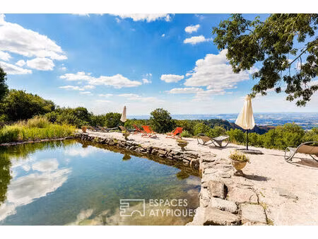 domaine avec vue panoramique au coeur de la montagne noire