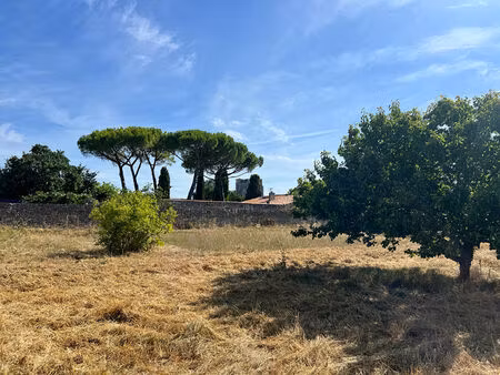 vente terrain  2305.00m²  marsilly