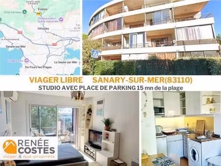 viager libre - h71 ans - sanary sur mer (83110)