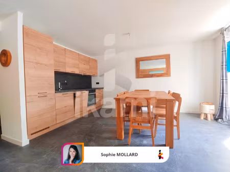 appartement t3 entièrement rénové à l'alpe du grand serre