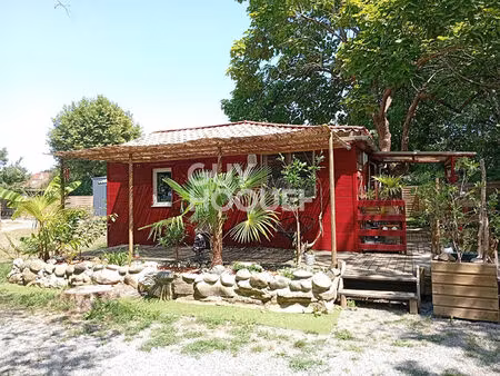 ancien camping 8 chalets à laas