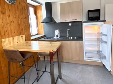 appartement t2 meublé avec cave  proche suisse