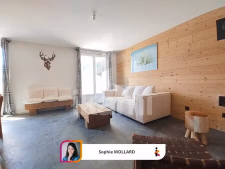 appartement t3 traversant entièrement rénové à l’alpe du grand serre