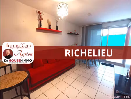 vente appartement 2 pièces 32 m² à le cap d'agde (34300)  132 000 €