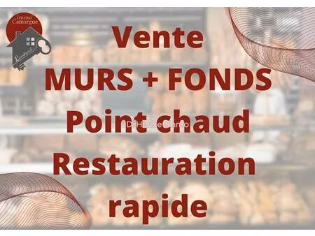 à vendre – fond de commerce point chaud  restauration rapide