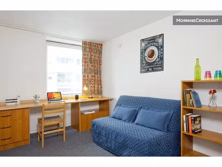 location meublée appartement 1 pièce 18 m² à levallois-perret (92300)  1 050 €