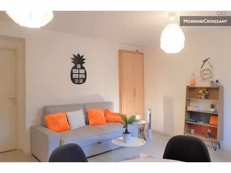 location meublée appartement 2 pièces 40 m² à saint-martin-d'heres (38400)  1 001 €