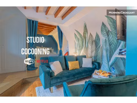 location meublée appartement 1 pièce 28 m² à evreux (27000)  1 300 €