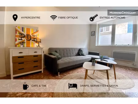 location meublée appartement 2 pièces 40 m² à nevers (58000)  1 300 €