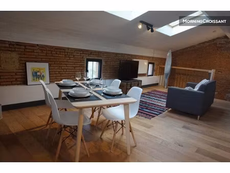 location meublée appartement 3 pièces 83 m² à beauzelle (31700)  1 650 €