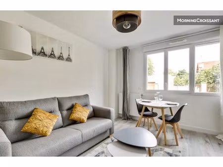 location meublée appartement 1 pièce 31 m² à bezons (95870)  1 850 €