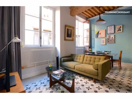 location meublée appartement 3 pièces 60 m² à lyon 5ème (69005)  2 500 €