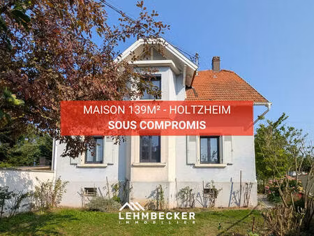 maison 7 pièces - 139m² habitables - holtzheim