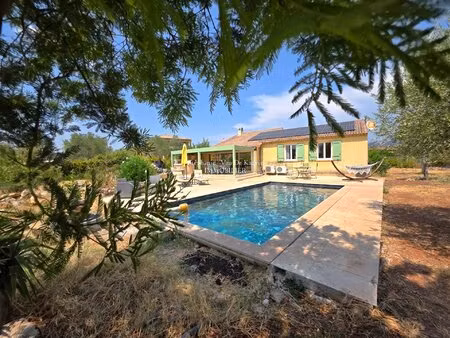 villa plain-pied - 3 chambres -garage - piscine