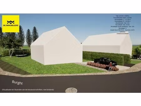 terrain à bâtir unique de 4a 67ca pour construction ouverte