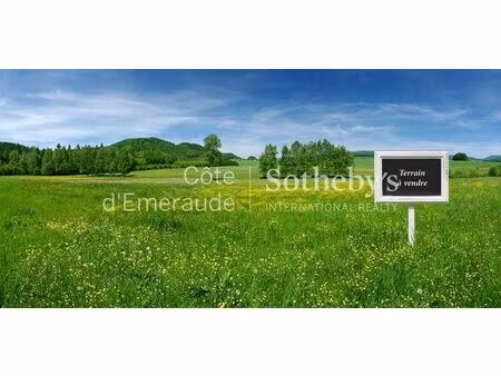 achat terrain 760m² st suliac 35430