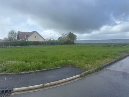 achat terrain 788m² poulainville 80260