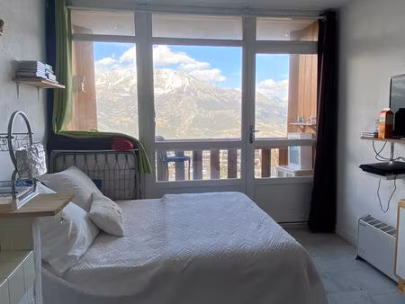 vente appartement 1 pièces 20m2 pra-loup 04400 - 58850 € - surface privée