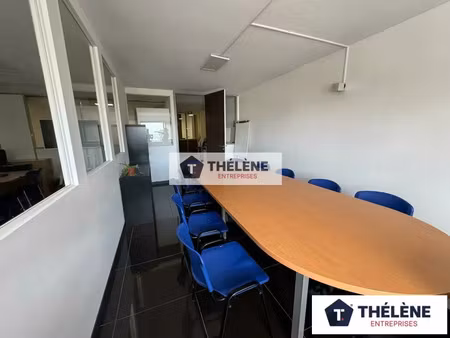 vente bureau 122m2 sète 34200 - 260000 € - surface privée