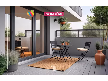 vente appartement neuf 4 pièces 81m2 lyon 7eme - 497000 € - surface privée