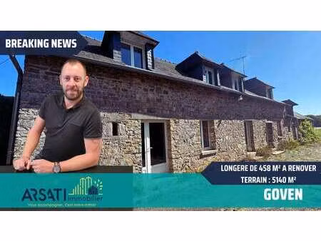 vente maison à goven (35580) : à vendre / 458m² goven