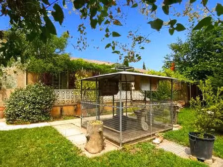 maison plain pied avec jardin discret et bucolique