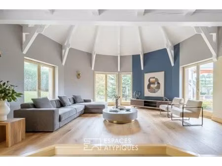 propriété avec piscine et vaste terrain à proximité du lac de pierre percée