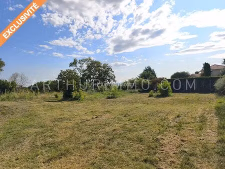 vente terrain 1098 m2 à chanas