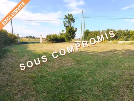 vente terrain 631 m2 à chanas