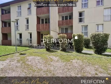 achat appartement 2 pièces 46m² jarrie 38560