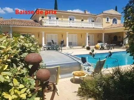 trans en provence tres belle villa 300 m2 sur 5800 m2 de terrain