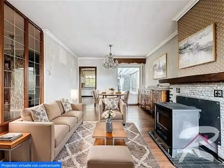 maison 4 facades type bungalow - 2 ch - jardin - terasse - g