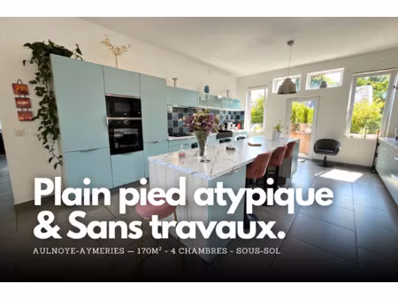 achat maison 6 pièces 170m² aulnoye aymeries 59620