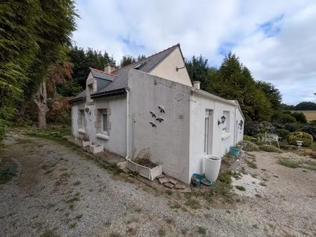 ploerdut en campagne maison de 58 m2 3 pieces vie de plain pied parcelle de 877m² avec gar