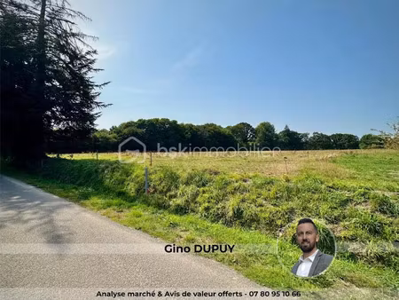 vente terrain 1750 m² à roudouallec (56110)  32 900 €