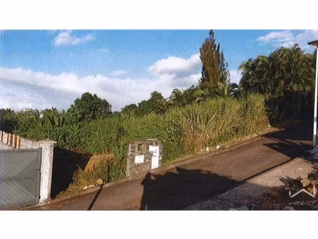 vente terrain à saint benoit (97470)  119 840 €