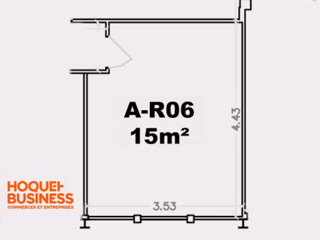 location locaux professionnels 15 m² à epinay-sur-seine (93800)  265 €