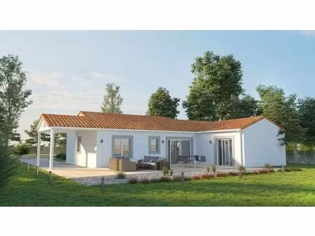 terrain avec maison neuve à vendre