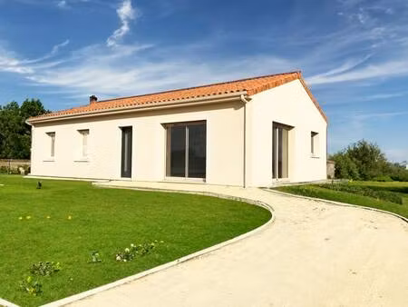 terrain avec maison neuve à vendre