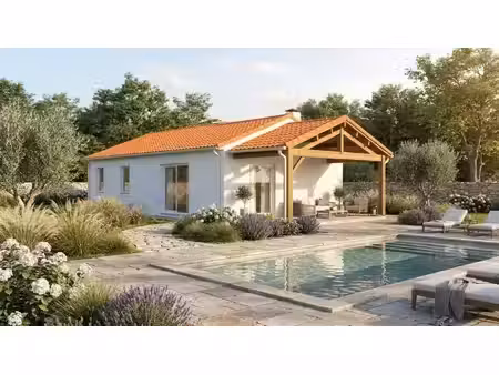 terrain avec maison neuf à vendre