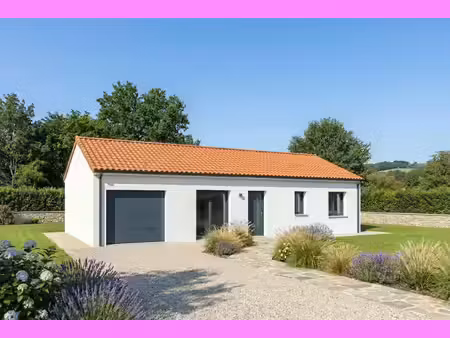 terrain avec maison neuve à vendre
