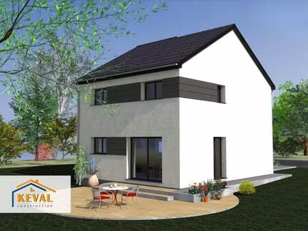 terrain avec maison neuve à vendre