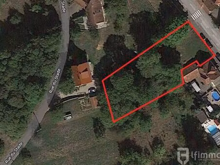 terrain constructible à vendre