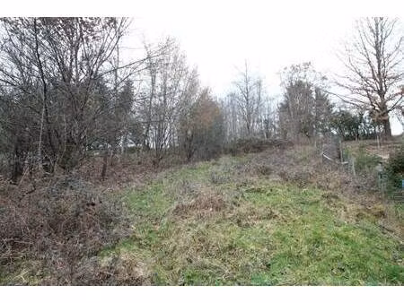 terrain constructible à vendre
